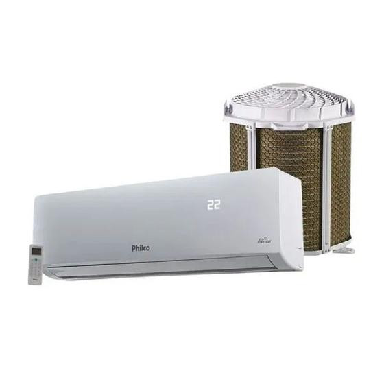 Imagem de Ar Condicionado Split Hi Wall Inverter Philco 12000 BTU/h Frio PAC12FC  220 Volts
