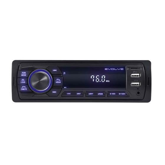 Imagem de Som Automotivo Evolve Bt 4x35w Rms 12v 1din com Controle - Multilaser P3348