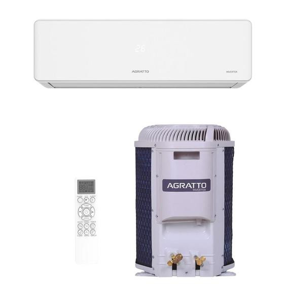 Imagem de Ar Condicionado Split Agratto Hi Wall Fit Top Inverter 9.000 Btu/h Frio Monofasico Branco FICST9F-02 - 220V