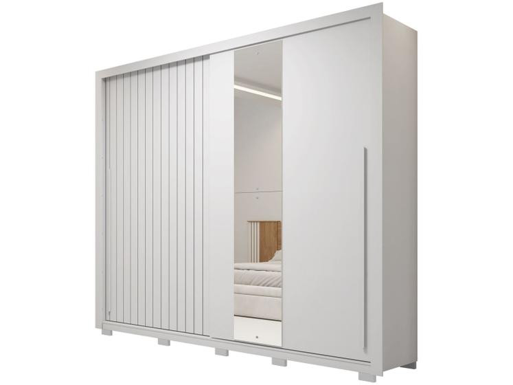 Imagem de Guarda-roupa Casal 4 Gavetas 2 Portas Caemmun Romanus