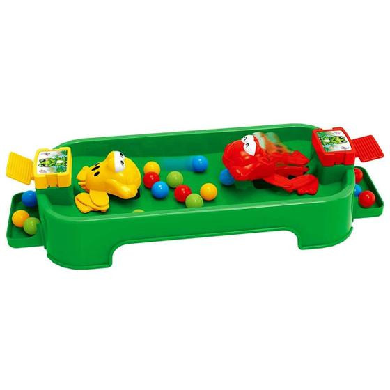 Imagem de Brinquedo sapo fominha come bola para 2 jogadores