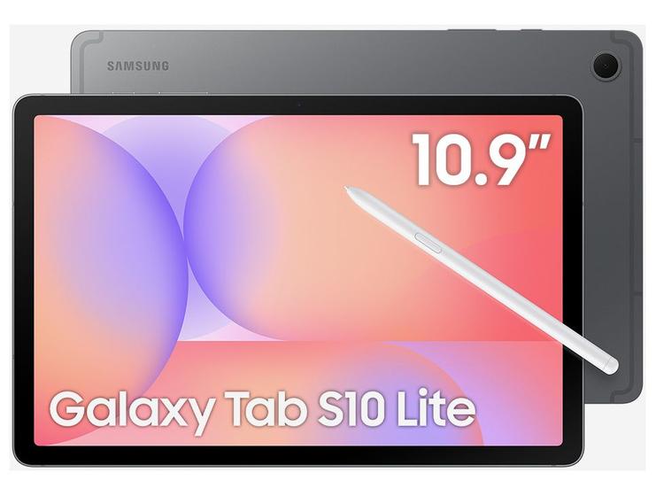 Imagem de Tablet Samsung Galaxy Tab S10 Lite com Caneta e Capa 6GB RAM 128GB 10.9" Android Exynos 1380 Wi-Fi