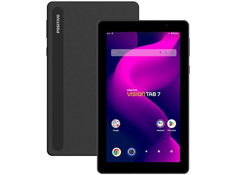 Imagem de Tablet Positivo Vision Tab 7 3GB RAM 7" Android 14 GO Octa Core Wi-Fi