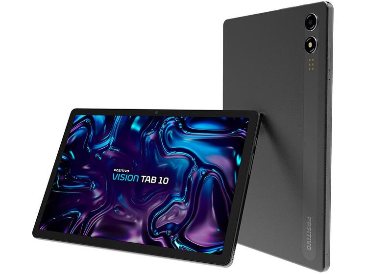 Imagem de Tablet Positivo Vision Tab 10,1" 128GB 4GB RAM Android 13 Octa Core Wi-Fi 4G