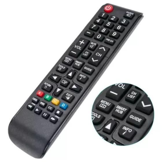 Imagem de Controle Remoto Universal TV Samsung Smart Hub Original