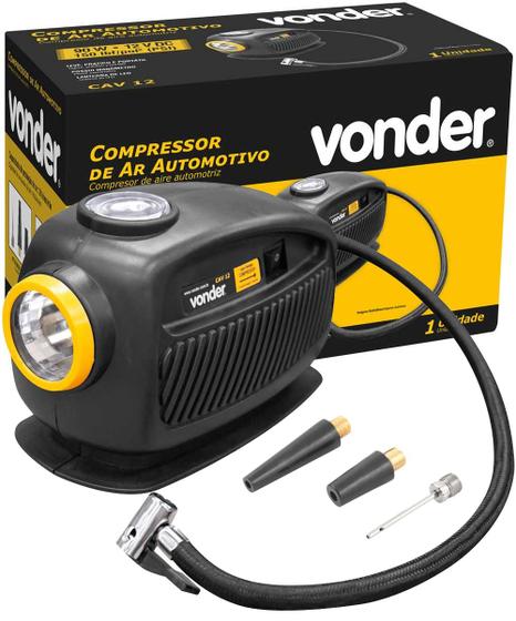 Imagem de Compressor de Ar Automotivo Vonder CAV 12 12V