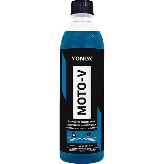 Imagem de Shampoo Desengraxante Neutro Automotivo Lava Moto Carro Caminhão Moto-V 500ml Vonixx