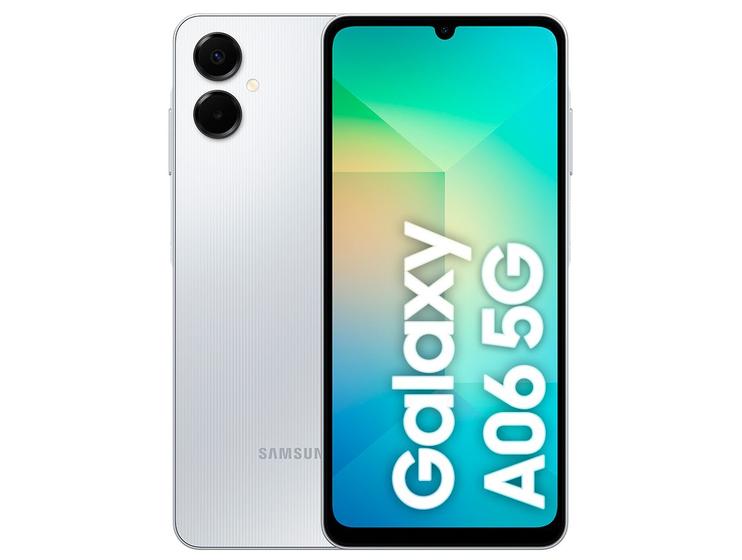 Imagem de Smartphone Samsung Galaxy A06 5G 128GB 4GB RAM Cinza Câm. 50MP + Selfie 8MP
