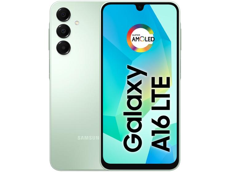 Imagem de Smartphone Samsung Galaxy A16 128GB Verde Claro 4GB RAM 6,7" FHD+ Câm Tripla de até 50MP + Selfie 13MP Bateria 5000mAh