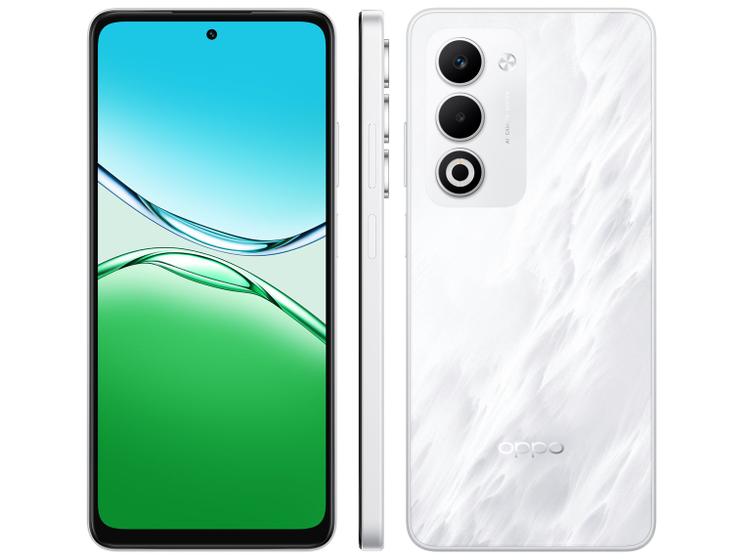 Imagem de Smartphone OPPO A5 256GB Branco 6GB RAM 6,67" Câm. Dupla + Selfie 5MP