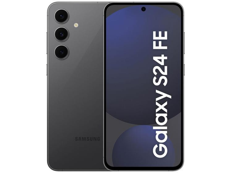 Imagem de Smartphone Samsung Galaxy S24 FE 128GB 5G 8GB RAM Grafite 6,7" Câm. Tripla + Selfie 10MP