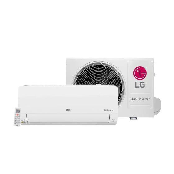 Imagem de Ar Condicionado Split Hi Wall R32 LG Dual Inverter Voice +AI 12000 BTU/h Frio S3-Q12JA31K  220 Volts