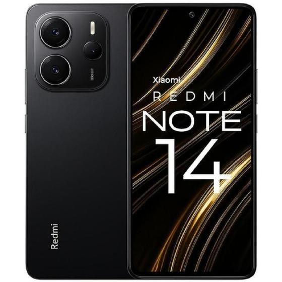 Imagem de Smartphone Celular Xiaomi Redmi Note 14 Lançamento 256GB 8GB Câmera 108MP 20MP Tela 6.67 AMOLED 120Hz FHD plus Design Premium Dual SIM Chip