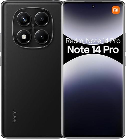 Imagem de Smartphone Xiaomi Redmi Note 14 Pro 12Gb Ram 512Gb Rom ( Midnight Black)
