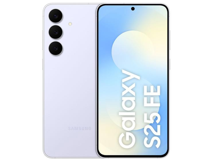 Imagem de Smartphone Samsung Galaxy S25 FE 256GB 5G 8GB RAM Azul 6,7" Câm. Tripla + Selfie 12MP