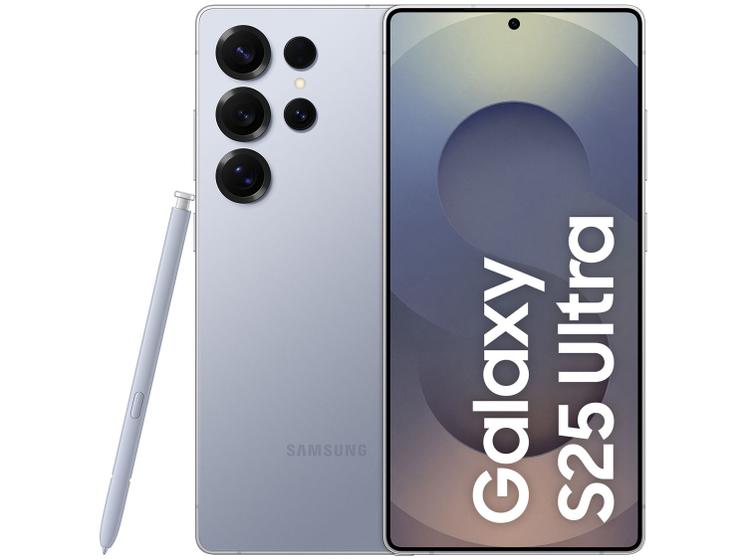 Imagem de Samsung Galaxy S25 Ultra 5G 256GB Galaxy AI Titânio Azul 6,9" 12GB RAM Câm. Quádrupla 200+50+10+50MP Bateria 5000mAh Dual Chip