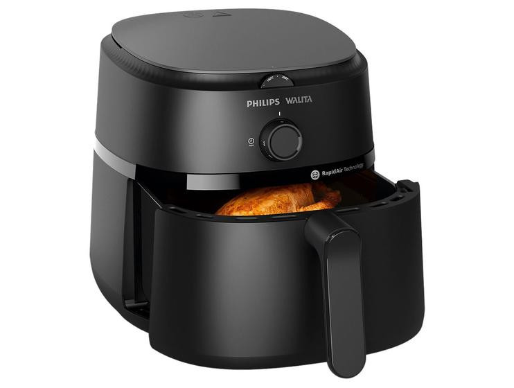 Imagem de Air Fryer Philips Walita Série 1000 NA130/00 Preto com Timer 6,2L