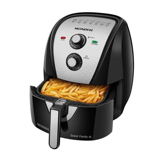 Imagem de Fritadeira Sem óleo Air Fryer 6 Litros Afn-60-bi 127v