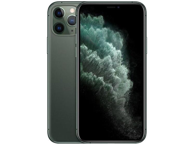 Imagem de Usado: iPhone 11 Pro Max 256GB Verde Meia-Noite Bom - bateria 70% - Trocafy - Apple