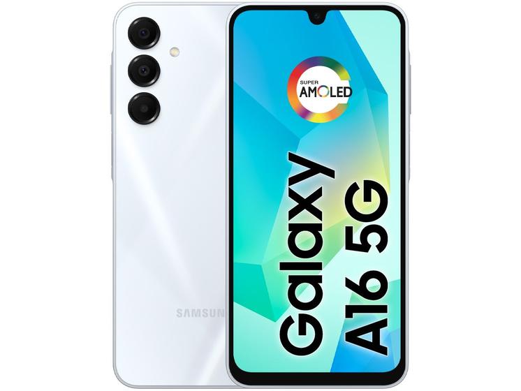 Imagem de Smartphone Samsung Galaxy A16 128GB Cinza 5G 4GB RAM 6,7" FHD+ Câm Tripla até 50MP + Selfie 13MP Bateria 5000mAh