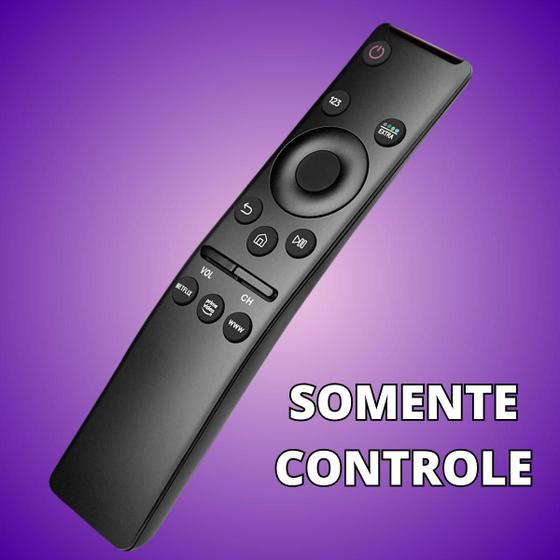 Imagem de Controle Remoto Smart Tv 4k Compatível Com Samsung - Escolha Seu Kit