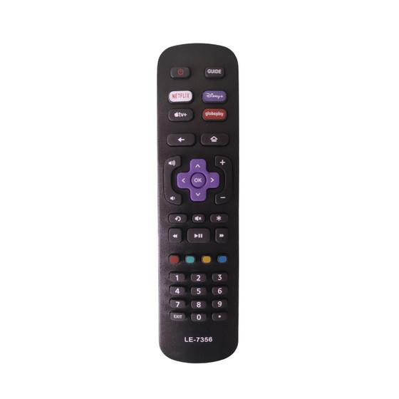Imagem de Controle Remoto Universal Compatível com Tv Philco Aoc Roku Smart