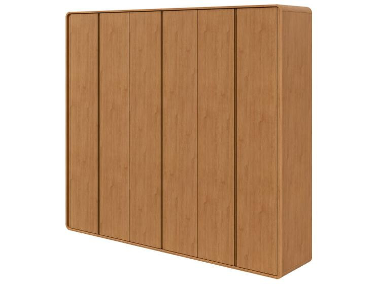 Imagem de Guarda-roupa 6 Gavetas 6 Portas Móveis Lopas Casal Loop