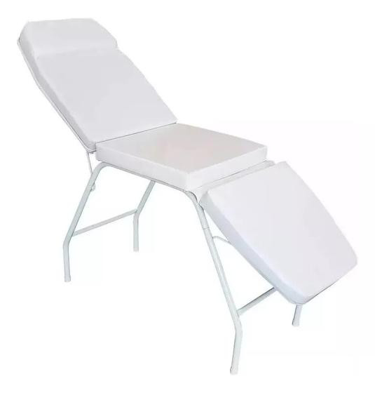 Imagem de Maca 3 posições para estética e maquiagem Cor Branco