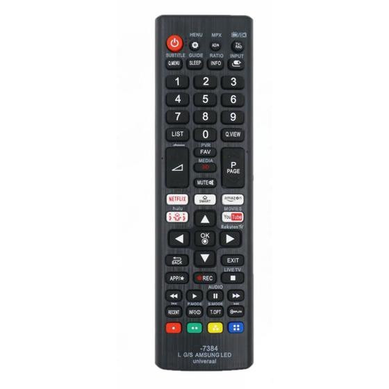Imagem de Controle remoto universal tv samsung/lg le-7384
