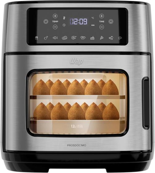 Imagem de Fritadeira Elétrica Wap Air Fryer Oven Digital 12l 220v