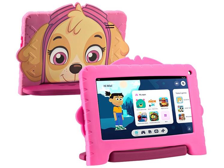 Imagem de Tablet Infantil Multilaser NB422 4GB RAM 64GB 7" Android Wi-Fi 4G