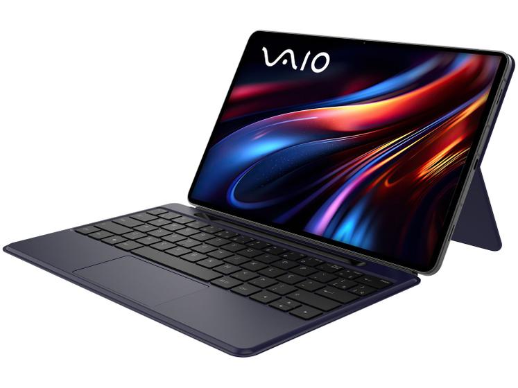 Imagem de Tablet VAIO TL12 com Capa Teclado e Caneta 8GB RAM 256GB 12,6" AMOLED Android 15 Octa Core Wi-Fi 5G
