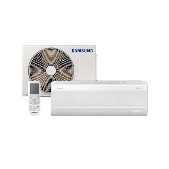 Imagem de Ar-condicionado Split Samsung Inverter WindFree AI 12.000 BTUs Frio Sem Vento AR12DYFAAWKNAZ