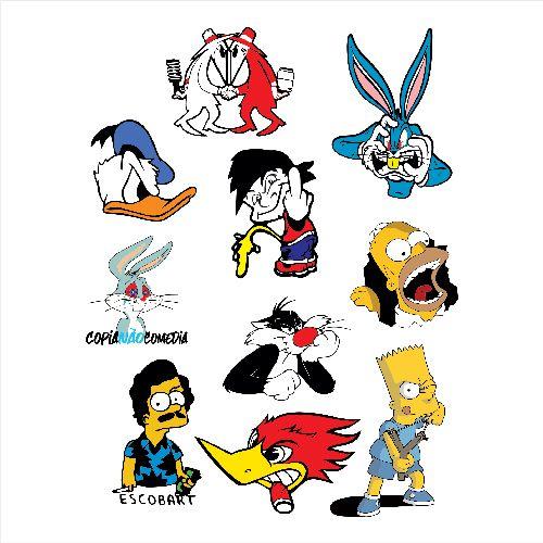 Adesivo variado para Moto Bike e Carro - Teu Adesivo