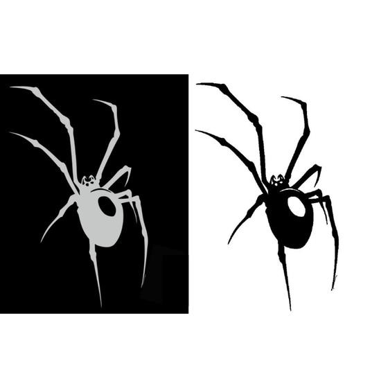 Adesivo Aranha Pequena Caminhão Carro Tanque De Moto Capacete - MBM