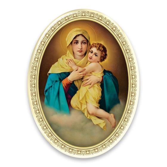 Adesivo Mãe Rainha Resinado Carro/Moto/ Notebook - Zanato