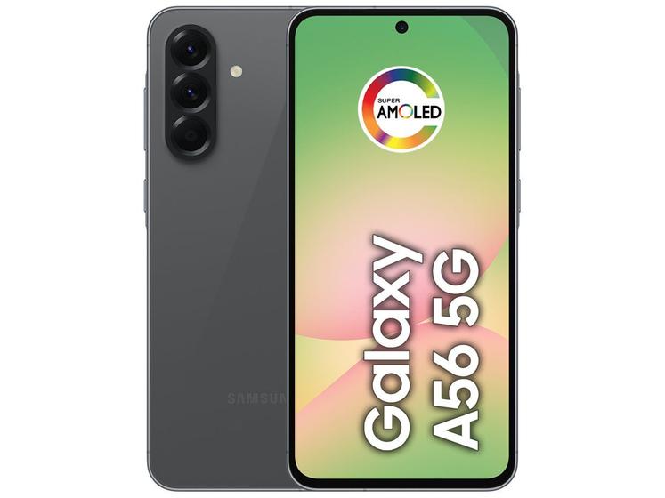 Smartphone Samsung Galaxy A56 5G 128GB 8GB 6,7" Preto