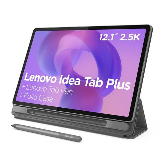 Tablet Lenovo Idea Tab Plus Octa Core 8GB RAM 256GB Com Capa e Caneta - ZAG70941BR