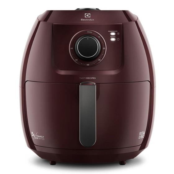 Air Fryer Electrolux Family Efficient EAF51 Dark Red 5L com Timer