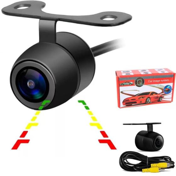 Câmera de Ré Automotiva Universal com Visão Noturna para Carro e Caminhonete