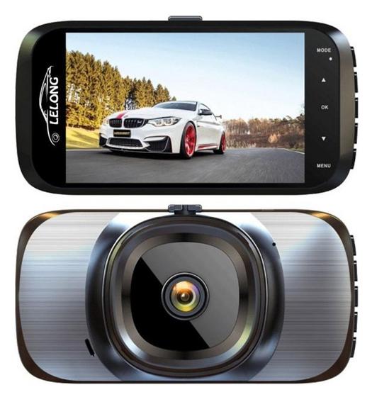 Camera Veicular Carro Câmera Filmadora Interna Frontal Ré Full Hd 6812 - Lelong