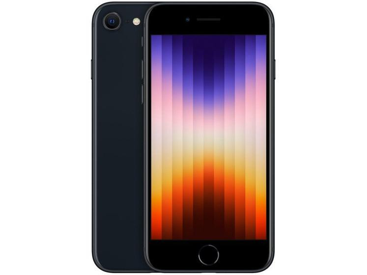 Apple iPhone SE 3ª geração 64GB Meia-noite 4,7