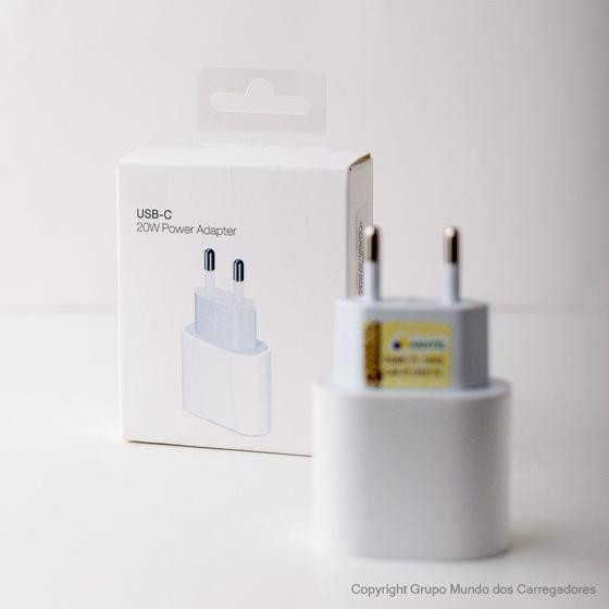 Carregador Novo Turbo USBC 20W Compatível com IPhone 11 12 13 14 15 16 17 Carga Rápida Envio Rapido Selo Anatel - Foxcom