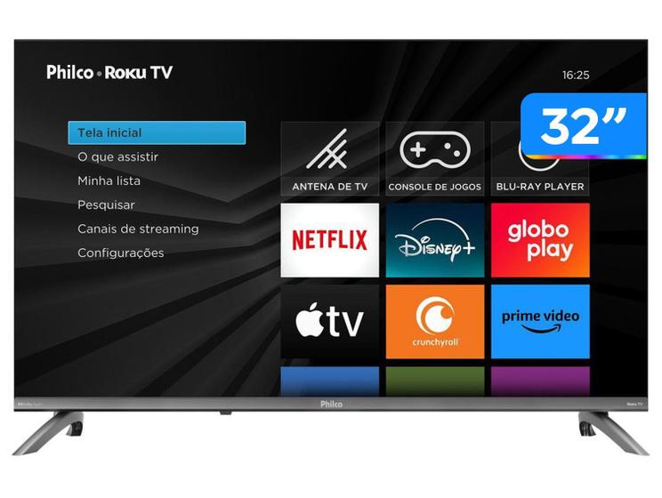 Smart TV 32" Philco P32CRB Roku TV