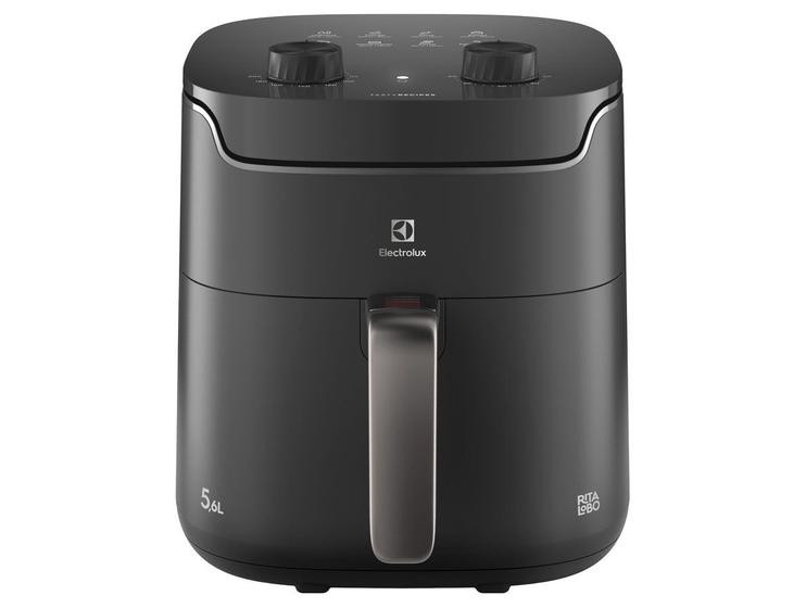 Air Fryer Electrolux por Rita Lobo 5,6L Cinza Efficient Economia de Energia 1400W (EAF40)