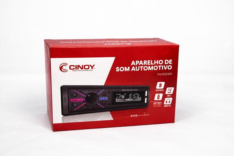 Aparelho Som Automotivo Carro Bluetooth - cinoy