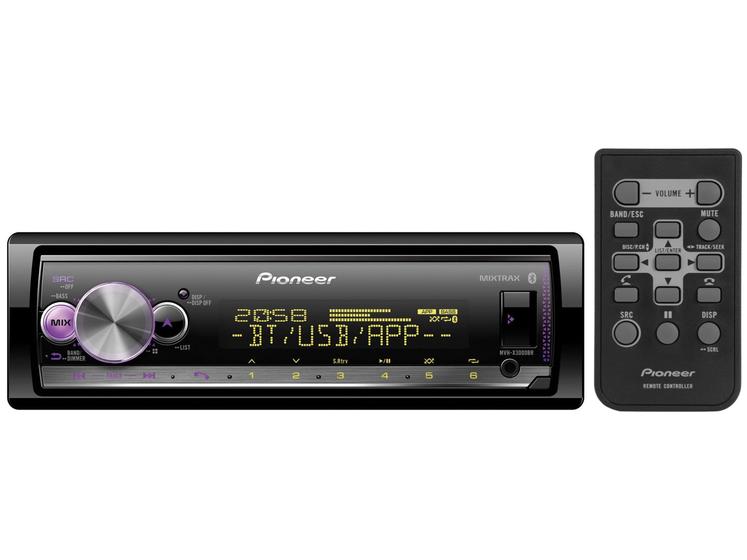 Som Automotivo Pioneer Bluetooth Usb Radio Sem Toca Cd Atende Ligação Com Controle Remoto