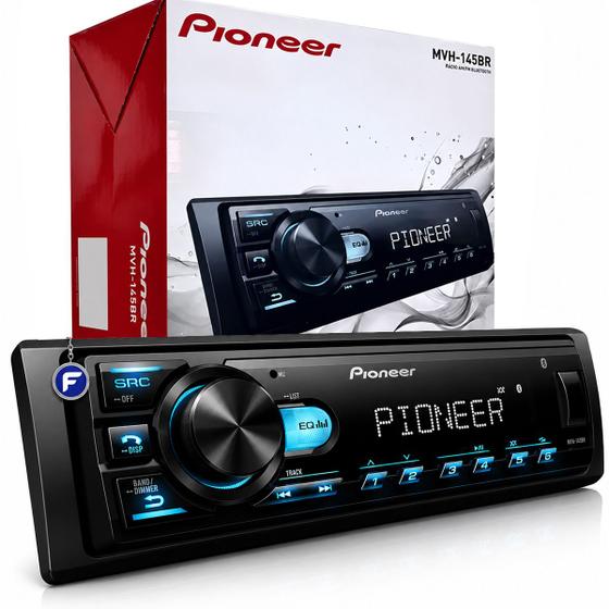 Som Automotivo Radio Pioneer Bluetooth Usb Lançamento Mp3 Player