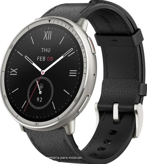 Smartwatch Amazfit Active 2 Versão Premium, GPS integrado, bateria de 10 dias, memória para músicas Active2