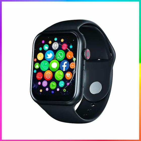 Relógio Inteligente Smartwatch Preto Masculino X Pro Serie 10 Original Compativel C/ Samsung Xiaomi - Smarts Alzza
